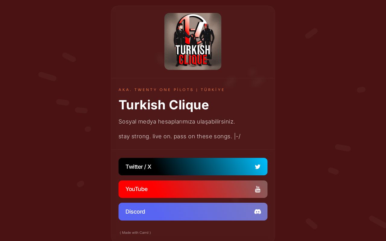 Turkish Clique | Links